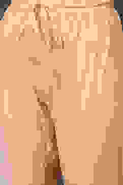 Rohit Bal Peach Cotton Silk Straight Printed Suit Set image number 2