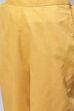 Navy Silk Blend Digital Print Unstitched Suit Set image number 3