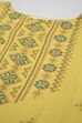 Yellow LIVA Printed Kurti image number 5