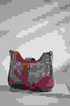 Rust PU Shoulder Bag image number 0