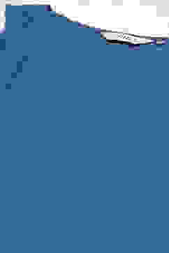 Navy Poly Cotton Flared Printed Dress image number 2