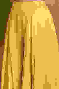 Yellow Embroidered Fusion Set image number 2