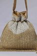Gold Fabric Potli Bag image number 5