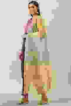 Wine Solid Straight Kurta Regular Pants Suit Set image number 5