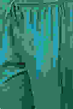 Teal Poly Viscose Anarkali Kurta Churidar Suit Set image number 2