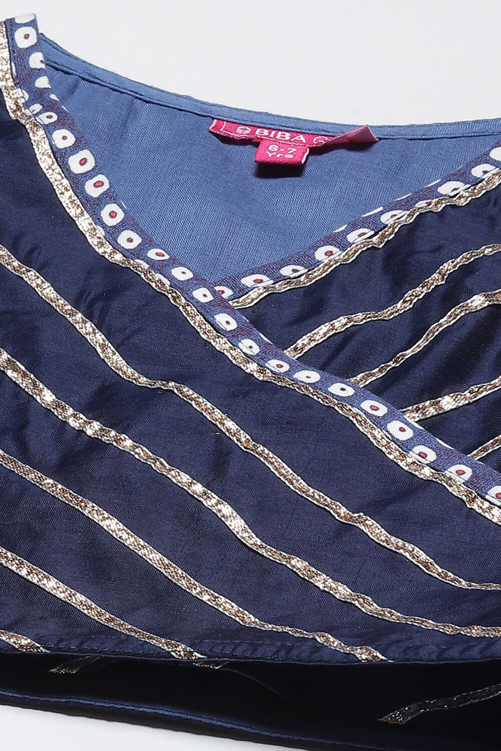 Blue Art Silk Lehenga Set image number 1