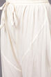 Off White Cotton Silk Straight Printed Suit Set image number 3