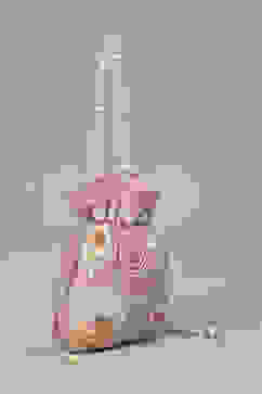 Pink Fabric Potli Bag image number 3