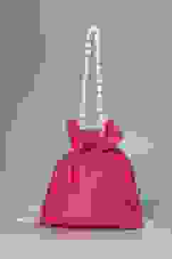 Fuchsia Fabric Potli Bag image number 2