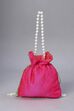 Fuchsia Fabric Potli Bag image number 2