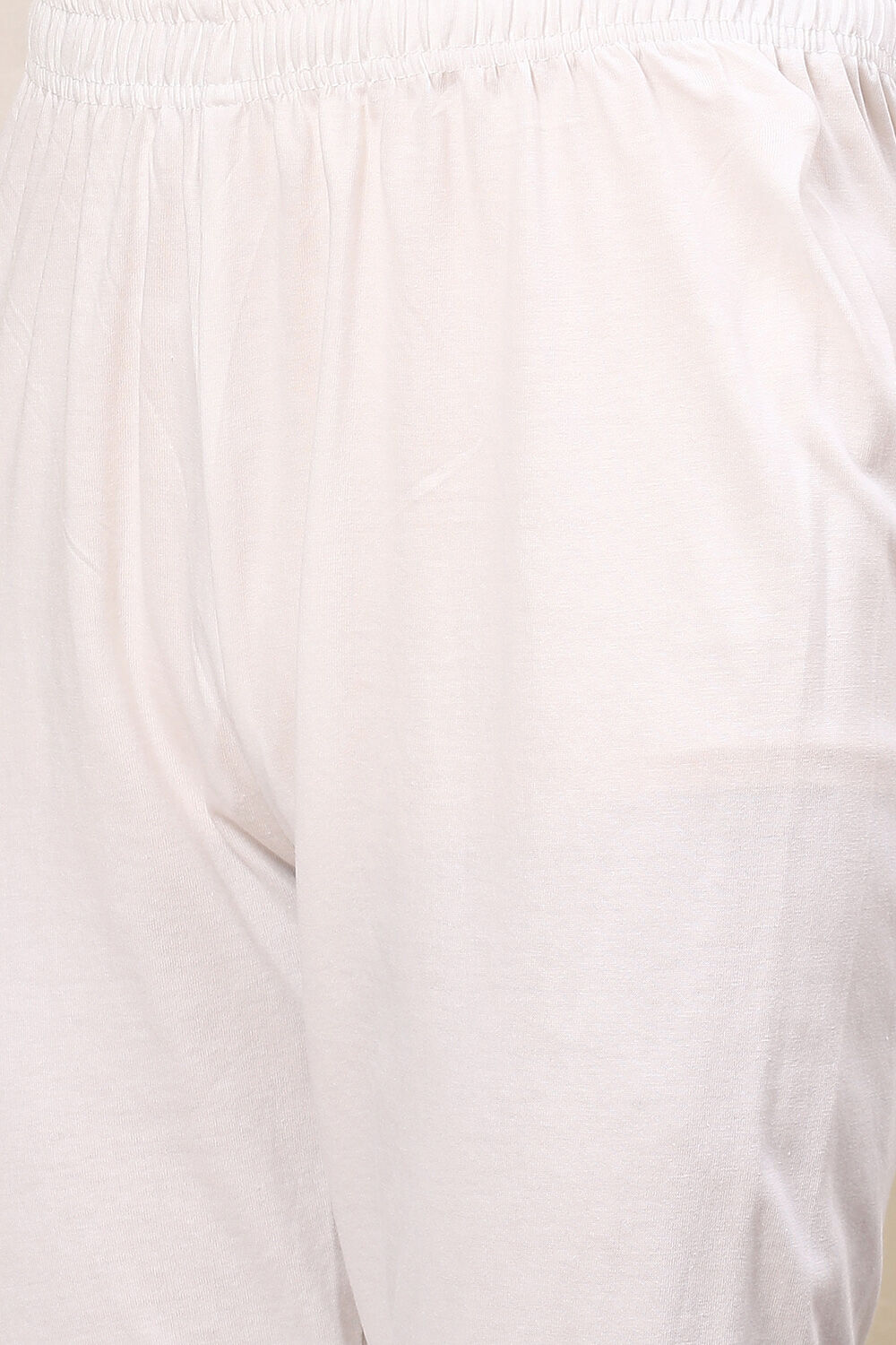 Black Cotton Anarkali Kurta Churidar Suit Set image number 3