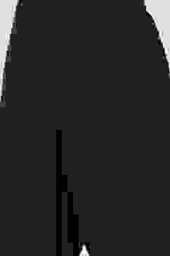 Black Art Silk Anarkali Kurta Pants Suit Set image number 3