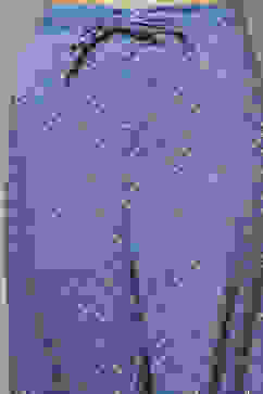 White Cotton Anarkali Kurta Palazzo Suit Set image number 3