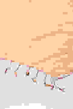 Rose Pink Nylon Solid Lightweight Dupatta image number 1