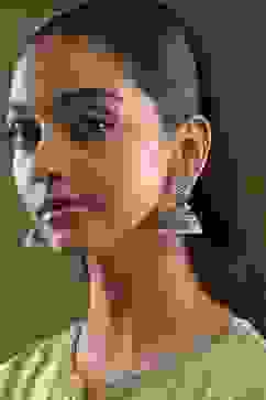 Oxid Gold Brass Jhumka image number 3