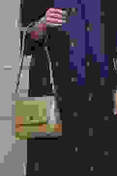 Gold PU Cross Body Bag image number 7