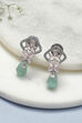 Pink Green Earrings image number 0