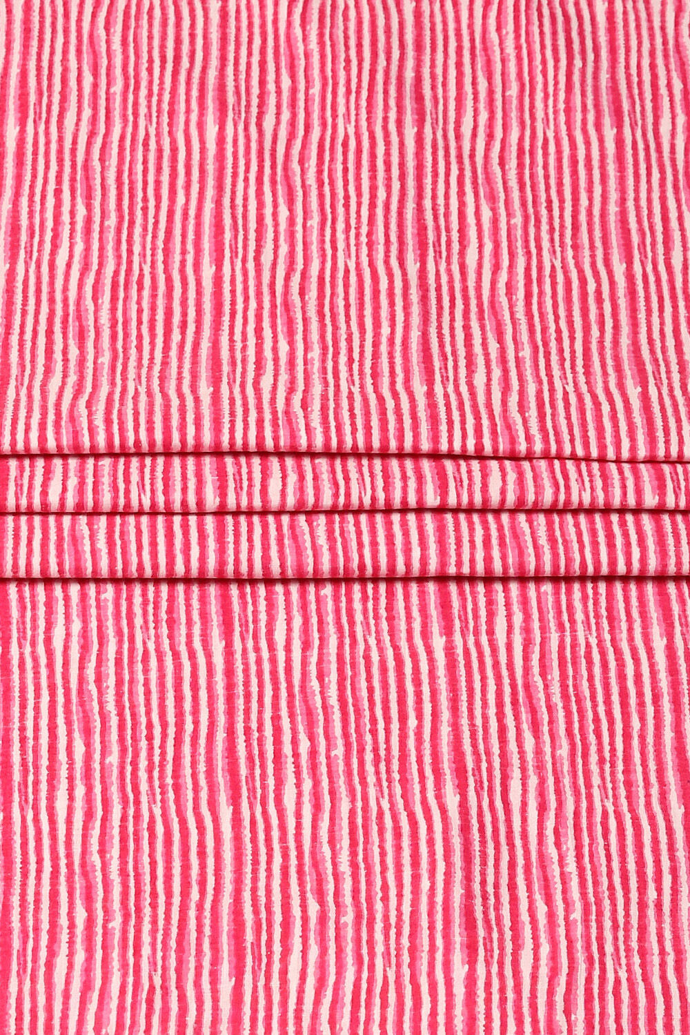 Pink Cotton Hand Embroidered Unstitched Suit Set image number 4