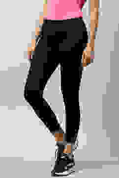 Black Fitted Joggers image number 2