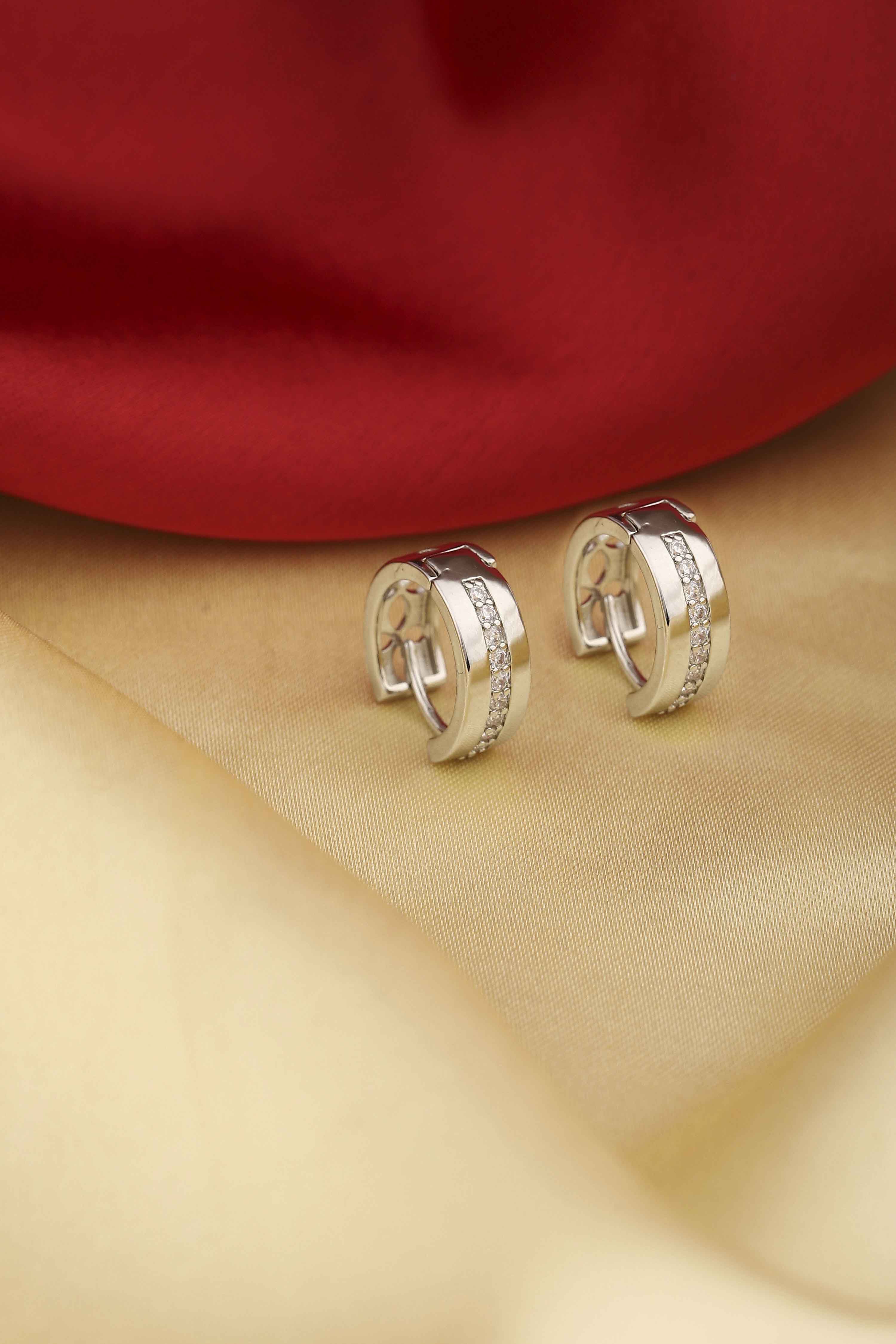 Off White Brass Hoops image number 0