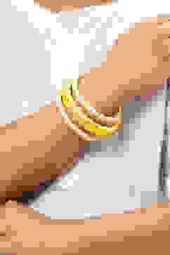 Yellow Kids Bangles image number 3