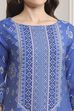 Deep Fuchsia Rayon Straight Printed Kurta image number 1