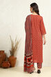 Green Cotton Printed Unstitched Suit Set image number 5