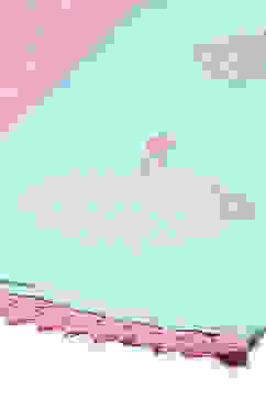 Powder Blue Cotton Asymmetric Kurta Churidar Suit Set image number 3