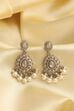 White Alloy Drop & Danglers image number 0