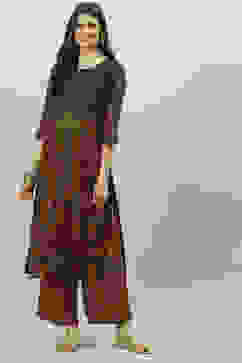 Rust Rayon Palazzo image number 5