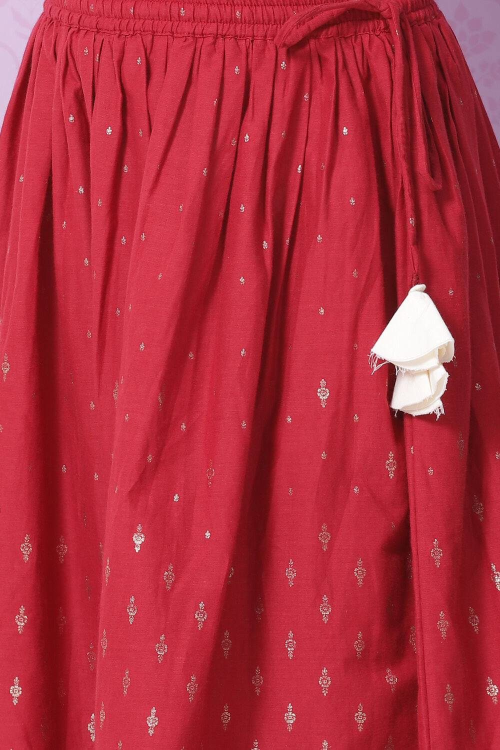 Blue Cotton Lehenga Set image number 2