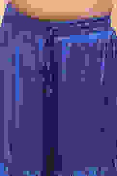 Blue Polyester Straight  Suit Set image number 2