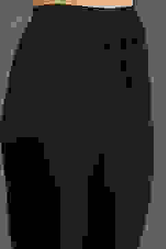 Rohit Bal Black Silk Chanderi Floral Straight Suit Set image number 2