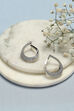 White Brass Earrings image number 0