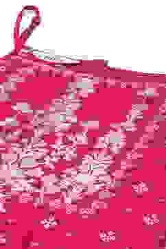 Magenta Cotton Blend Straight Printed Kurta Suit Set image number 1