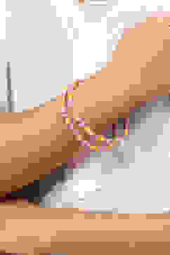 Yellow & Pink Kids Bangles image number 3