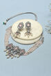 Light Pink Stone Necklace Set image number 0