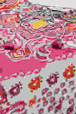 Green Modal Blend Straight Printed 2 Piece Set image number 1