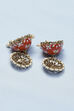 Red Alloy Earrings image number 2