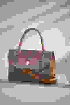 Green PU Satchel image number 0