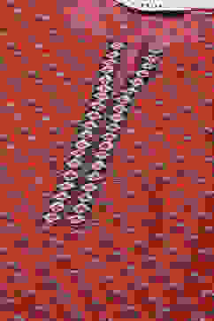 Red Cotton Straight Kurta Palazzo Suit Set image number 1