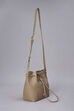 Brown PU Bucket Bag image number 3