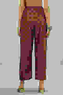 Rust Rayon Palazzo image number 4