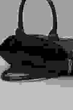 Black PU Handbag image number 5