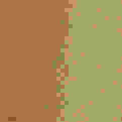 Gold Polyester Straight Dyed Palazzo Pants image number 6