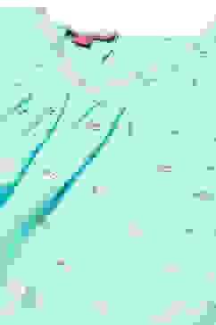 Blue Cotton Straight Printed Kurta Set image number 1