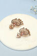 Light Pink Brass Earrings image number 2