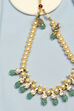 Mint Green Alloy Necklace Set image number 2