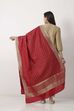 Red Art Silk Dupatta image number 2