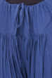 Indigo Cotton Solid Salwar image number 1